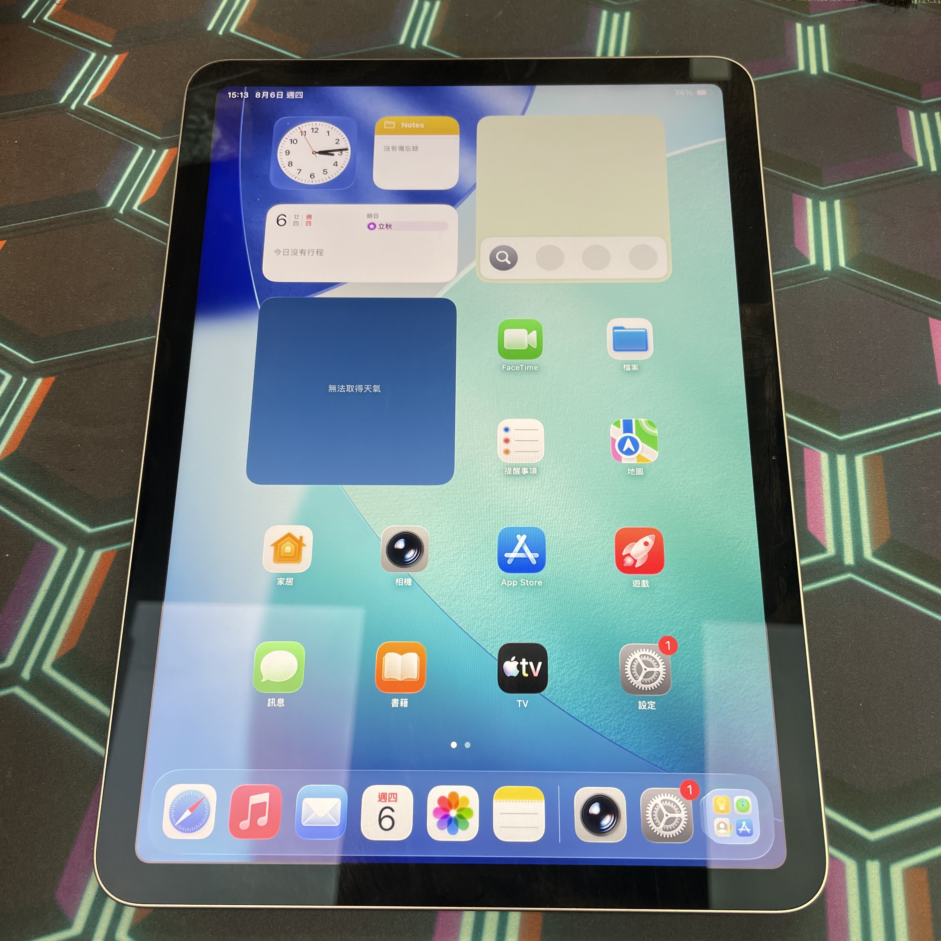 *7218100 iPad Air 8 完美機 128GB WIFI版 灰色 gray