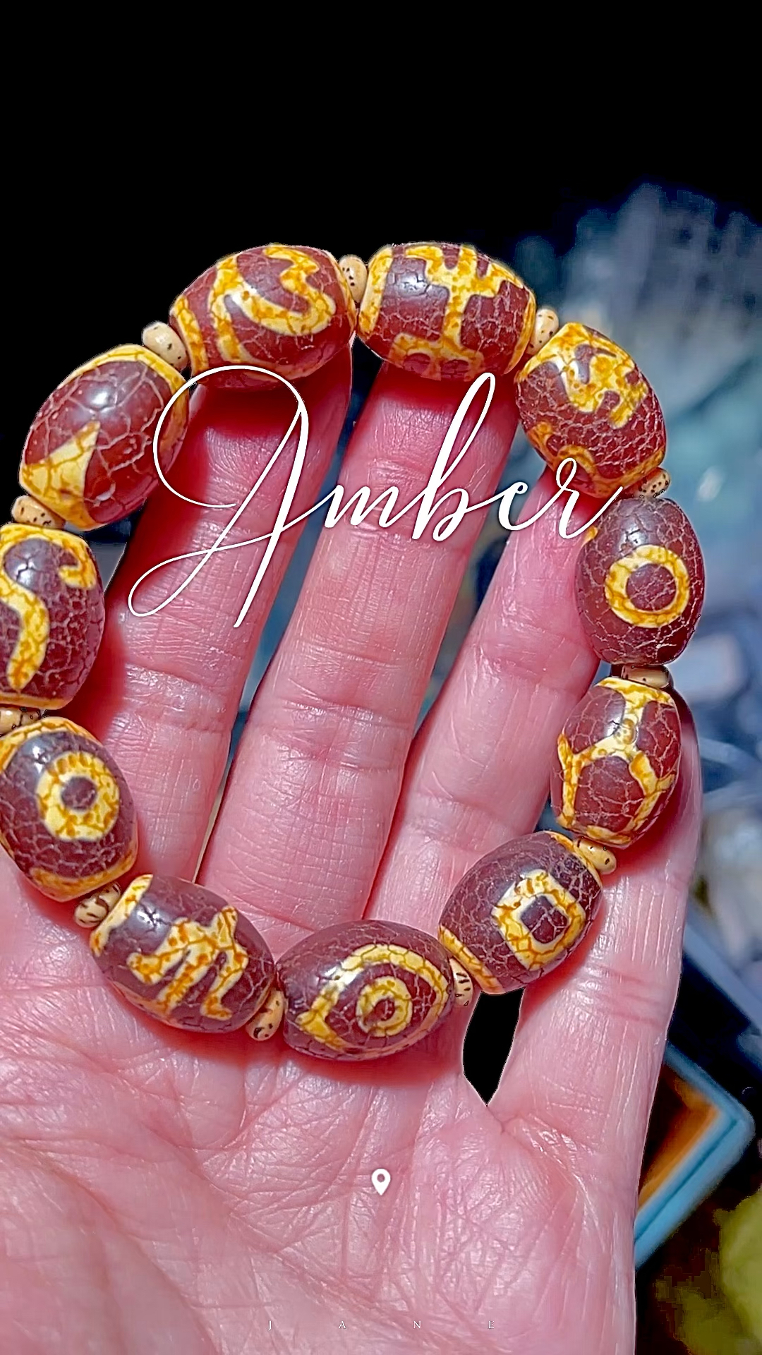 西藏紅肉多寶天珠