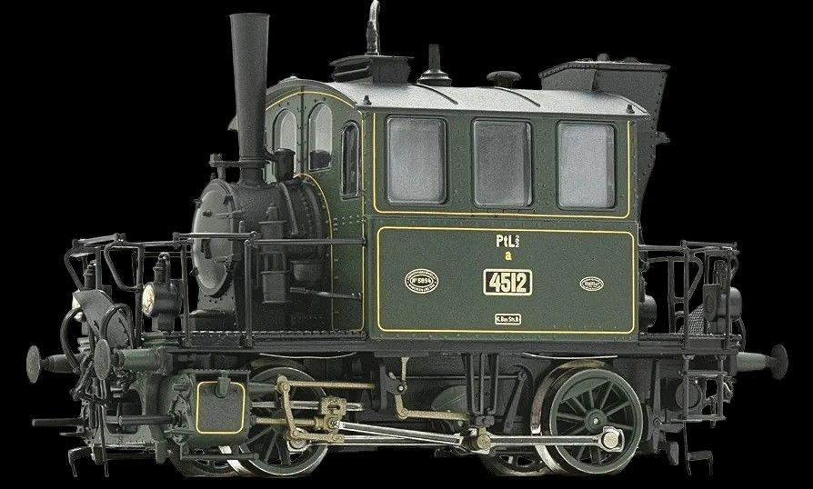 Roco Ptl 2/2 of the k.bay.sts.b (Glaskasten) DCC Sound 