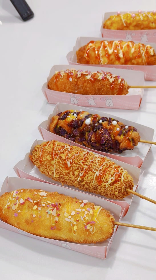 韩式拉丝热狗棒