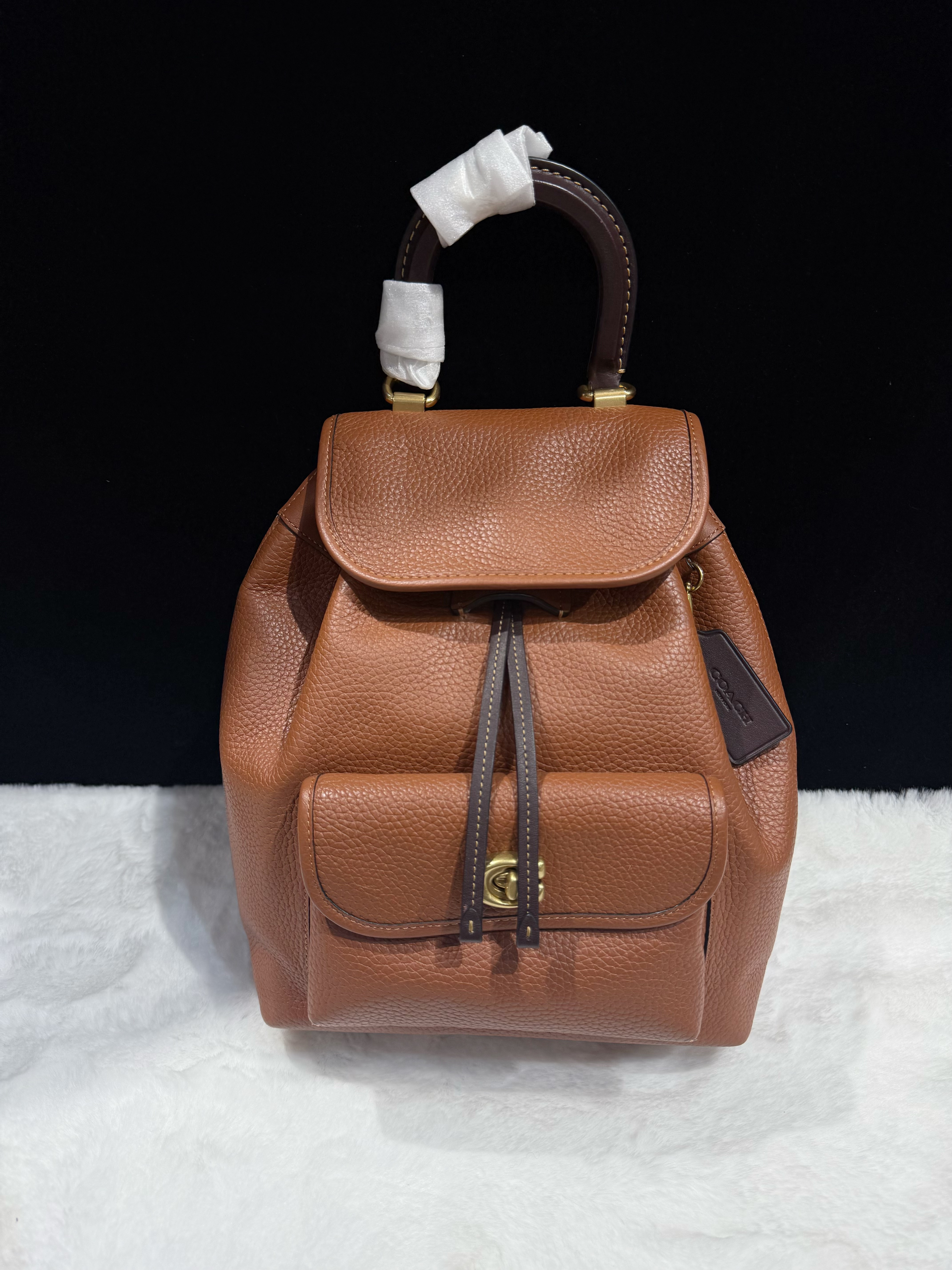 Coach Riya backpack sand