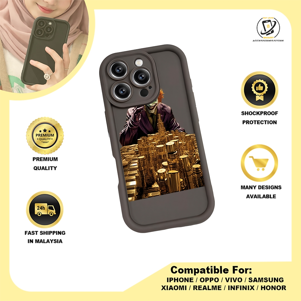 TPU DESIGN CASE PHONE FOR VIVO - DESIGN JOKER B