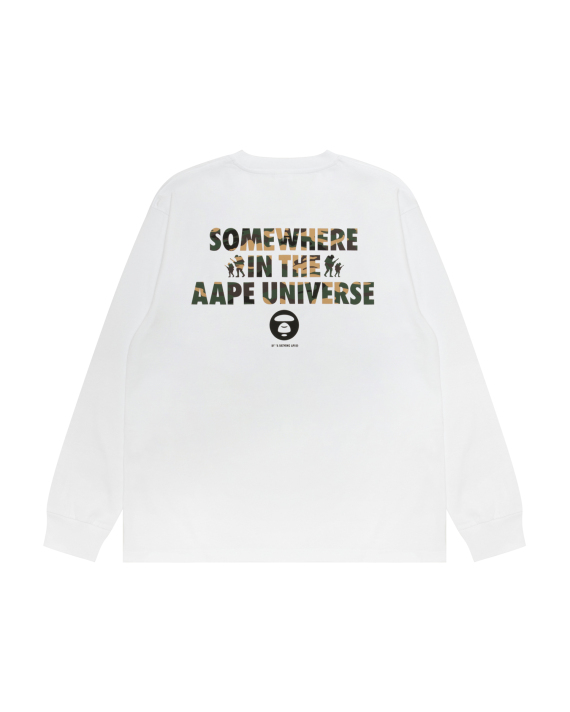 AAPE AAPEUNVS long sleeve tee (10027XR)