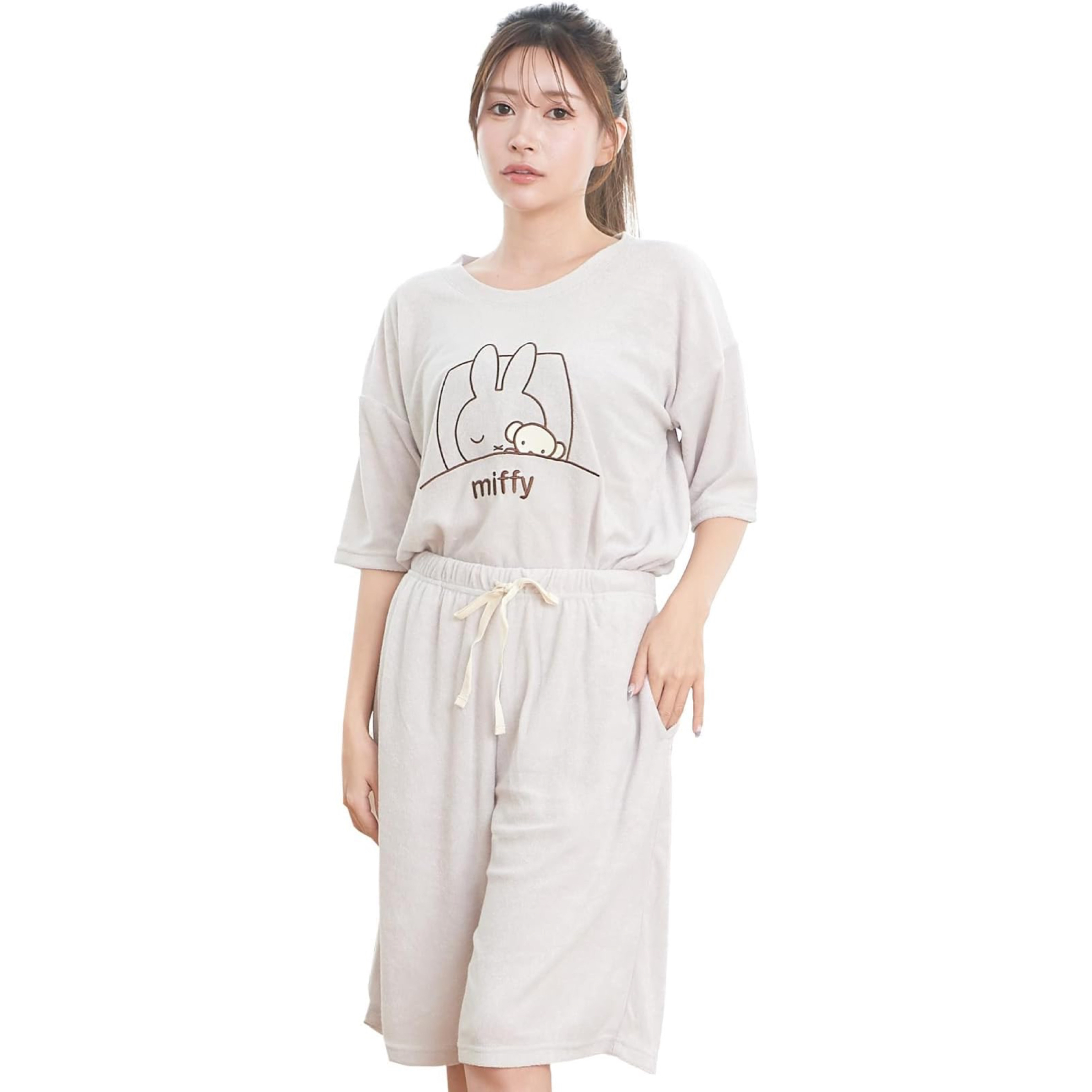 Miffy × Luanna Jena 毛巾布睡衣