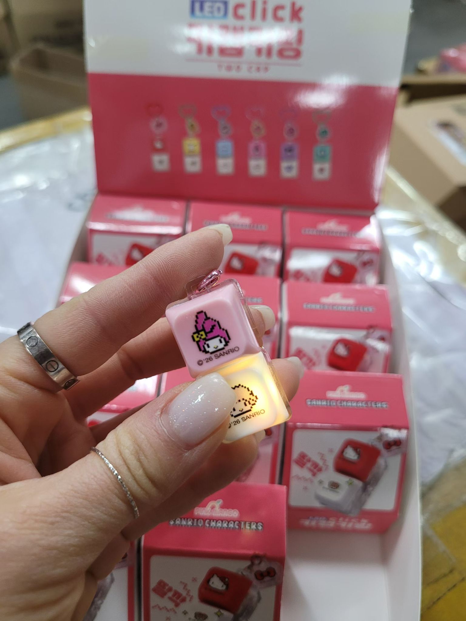 🇰🇷Sanrio 鍵盤鎖匙扣