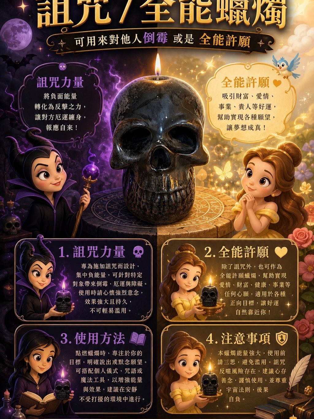 詛咒/全能蠟燭🕯️自己點🔥  