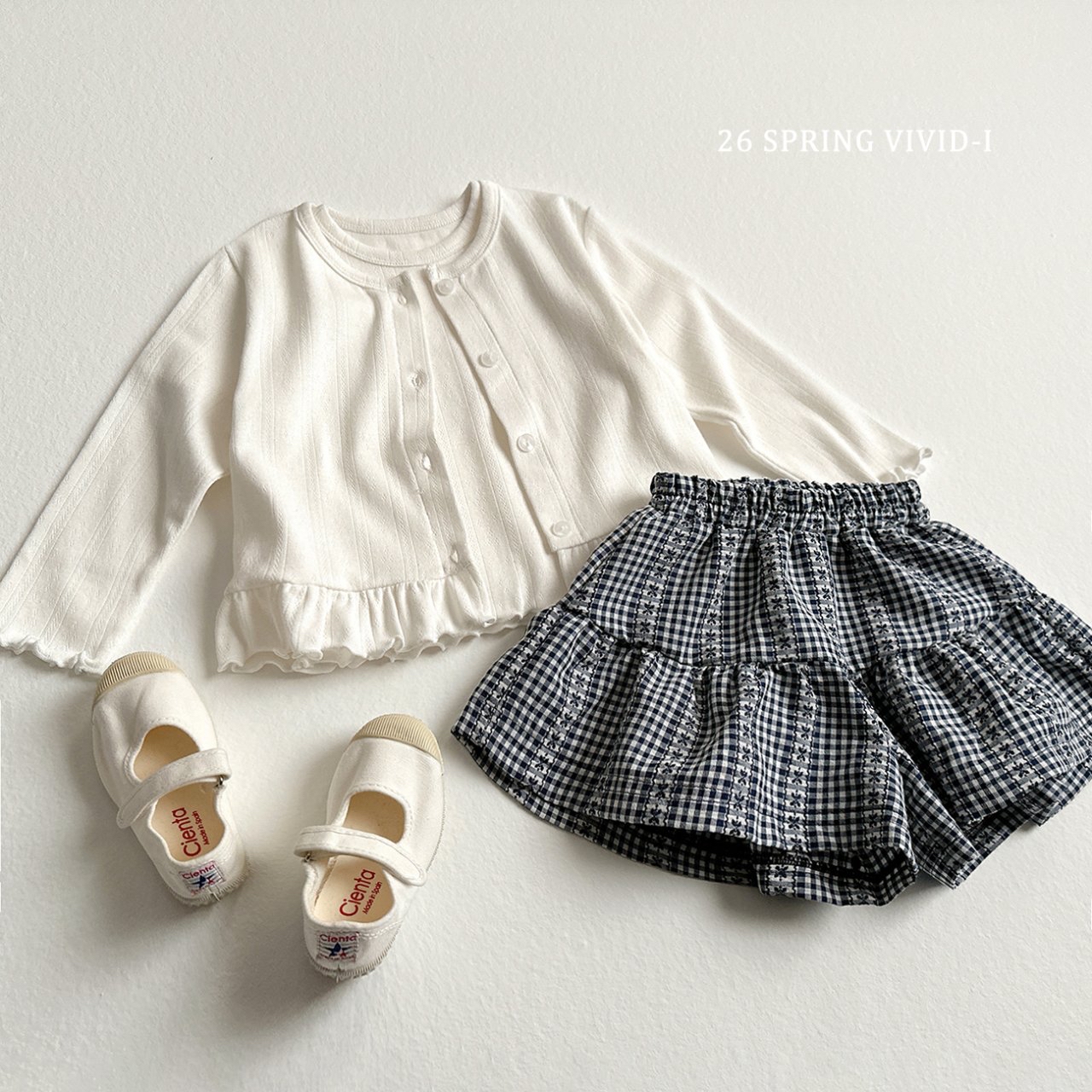 🌸預訂 韓國直送🌸🇰🇷VIVIDI兩色荷葉邊短裙褲