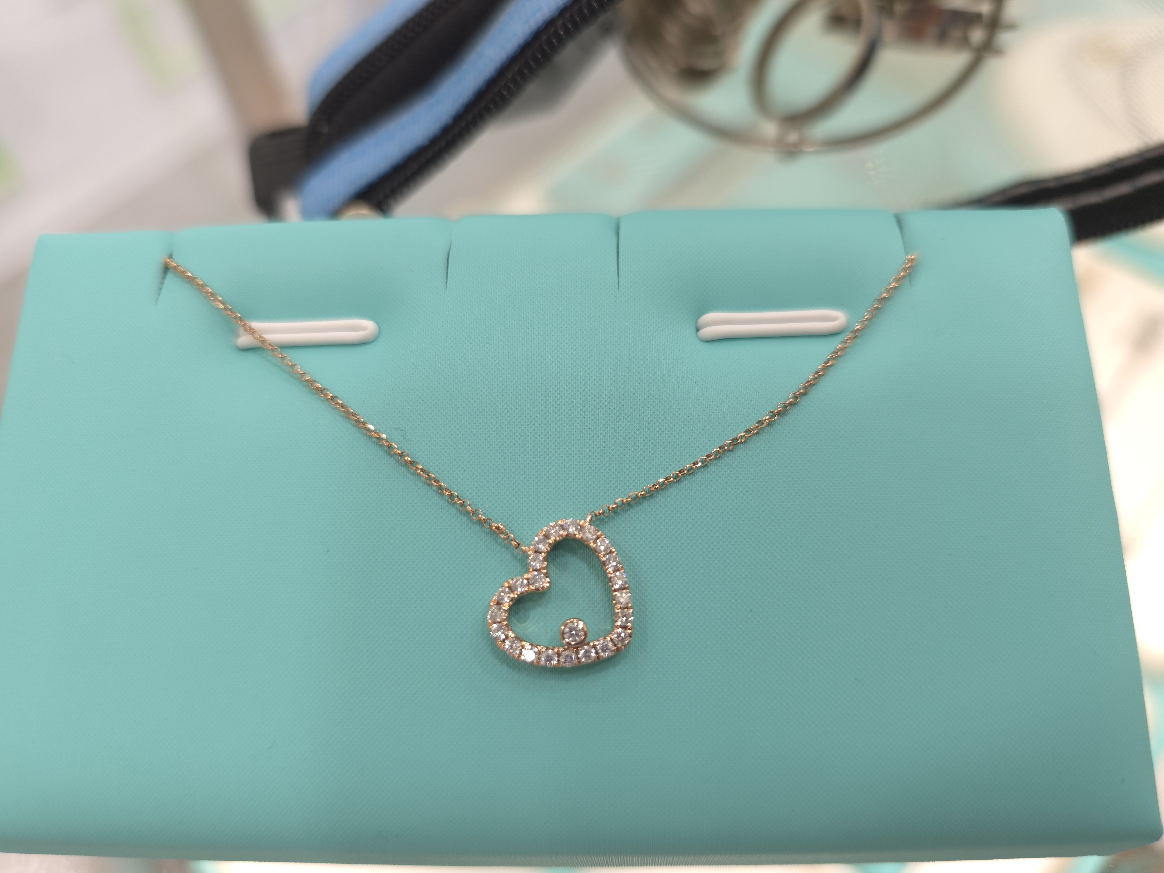 18K 鑽石項鍊 D0.5