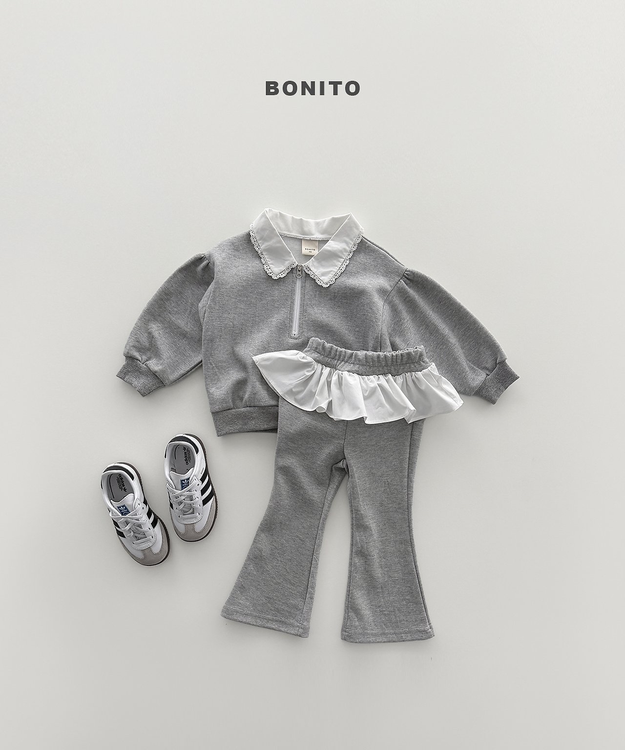 Bonito | Shirring car jip up set
