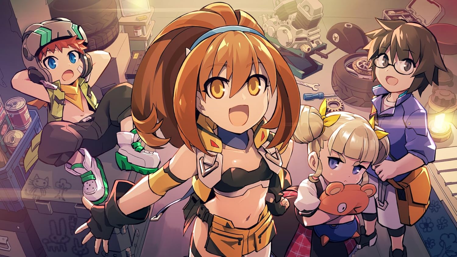 PS5 銀白鋼鐵 X 1+2 雙重收藏輯 Gunvolt Chronicles: Luminous Avenger iX 1+2 Dual Collection 中/英/日文  (日文封面) PS5-2882