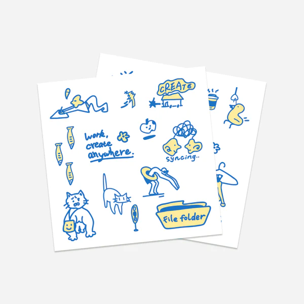 MOFT Pressure-sensitive Art Stickers - Unbound 