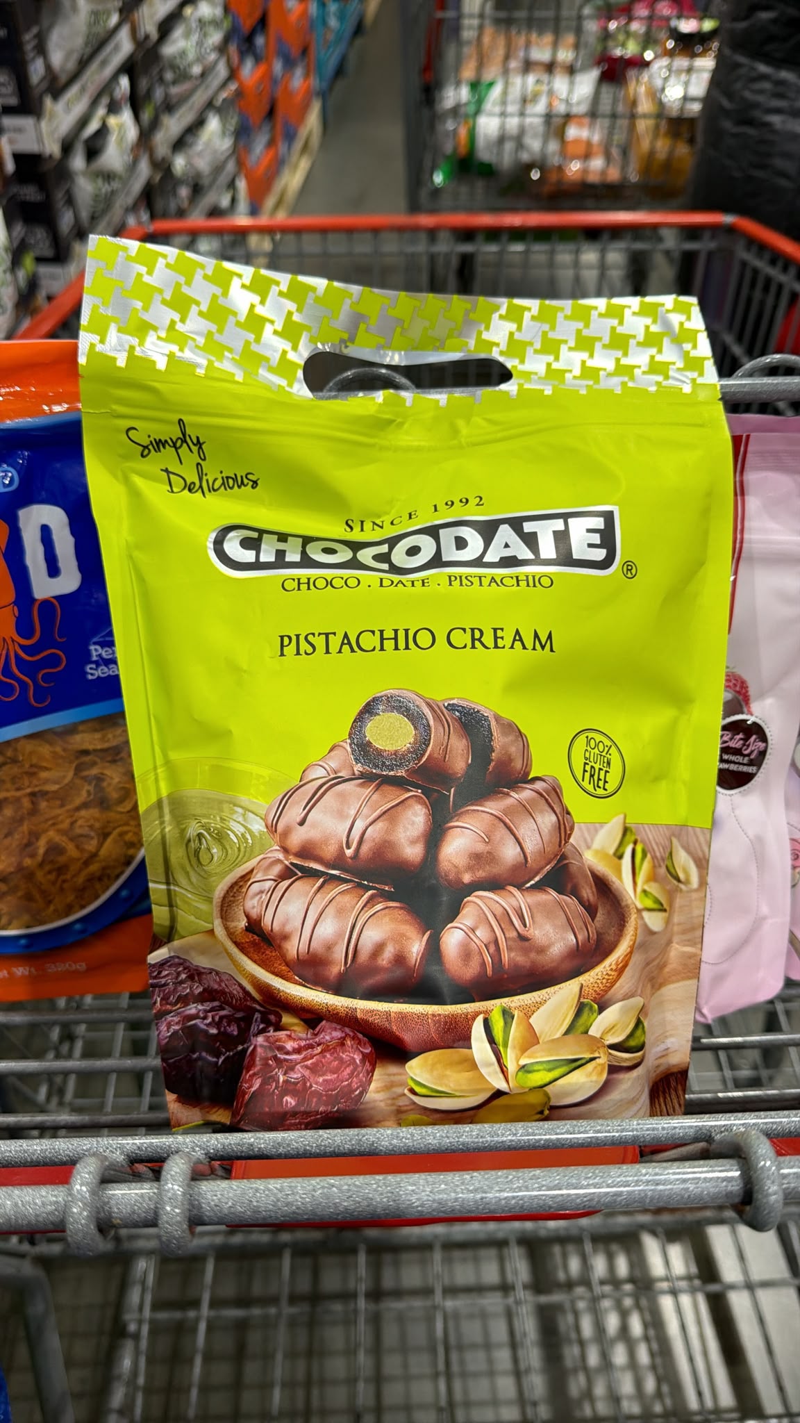 澳洲Costco｜椰棗開心果忌廉朱古力 525g