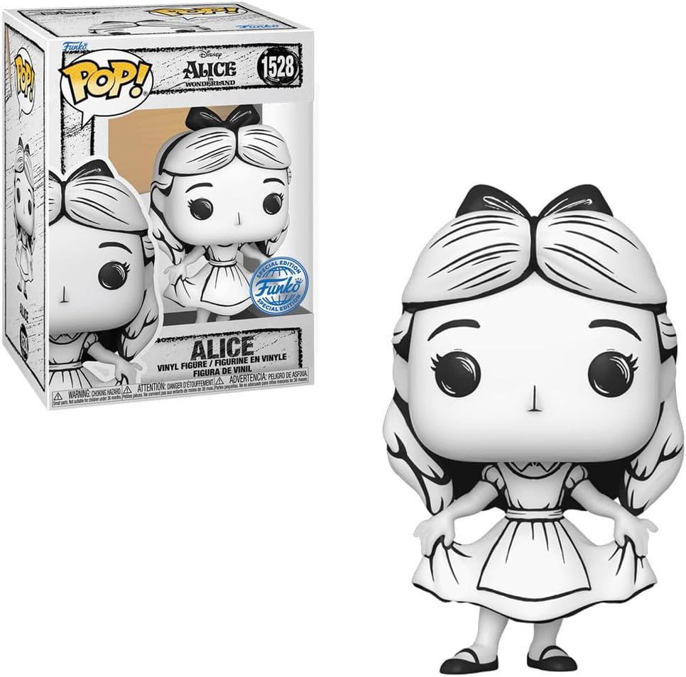 📦訂購 英國代購 Funko POP! Disney Alice in Wonderland (Sketched Deco) Figure 愛麗絲 素描版 模型