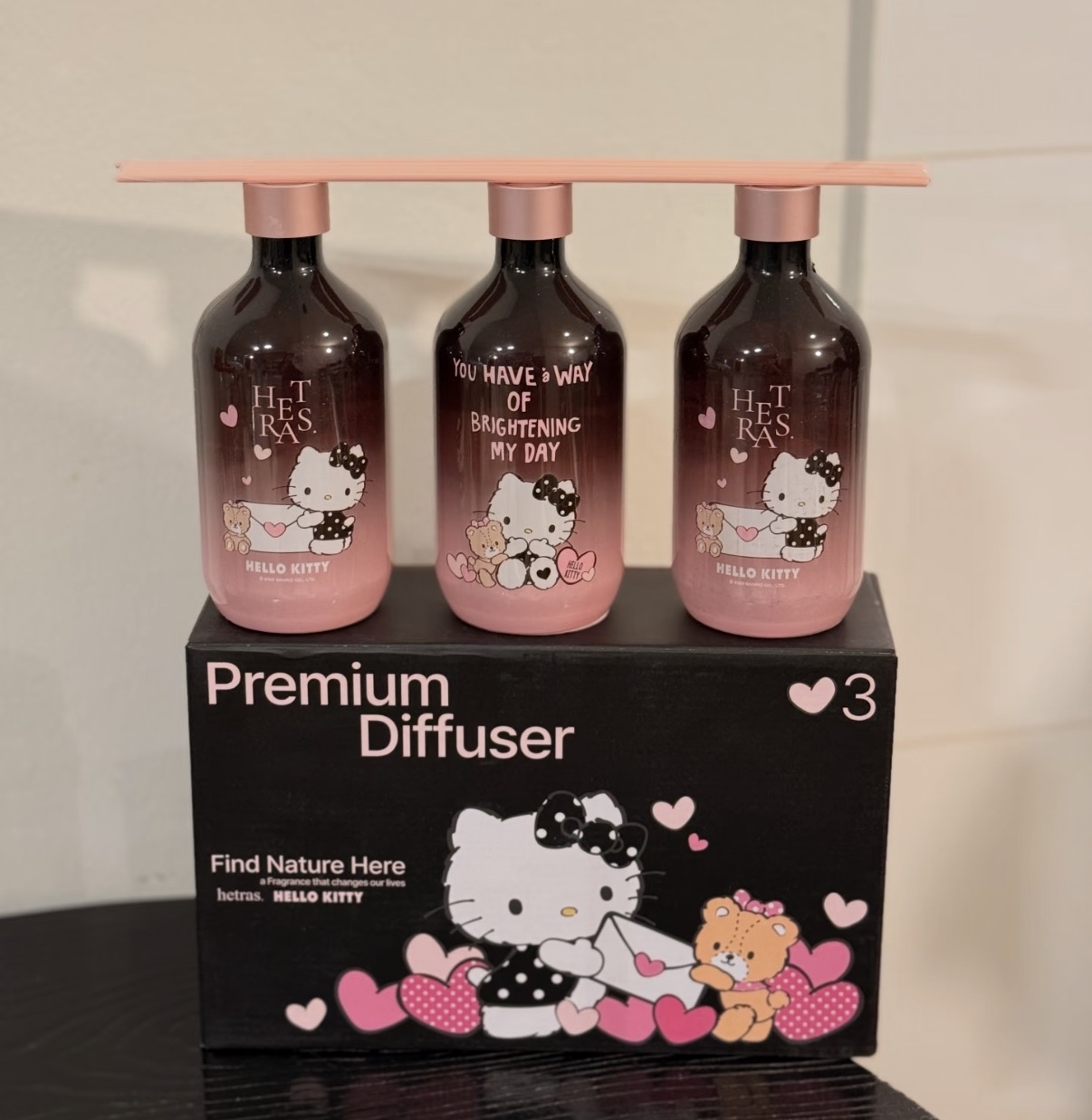 🇰🇷HETRAS Hello Kitty聯名香薰3支盒裝