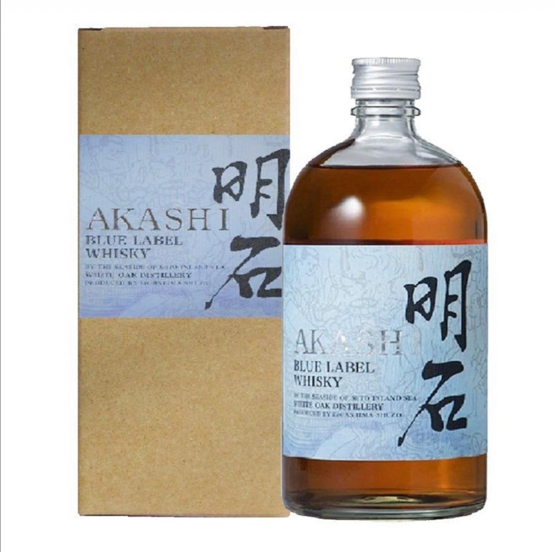 明石藍標調和威士忌 AKASHI Blue Label Blended Whisky 40% 700ml