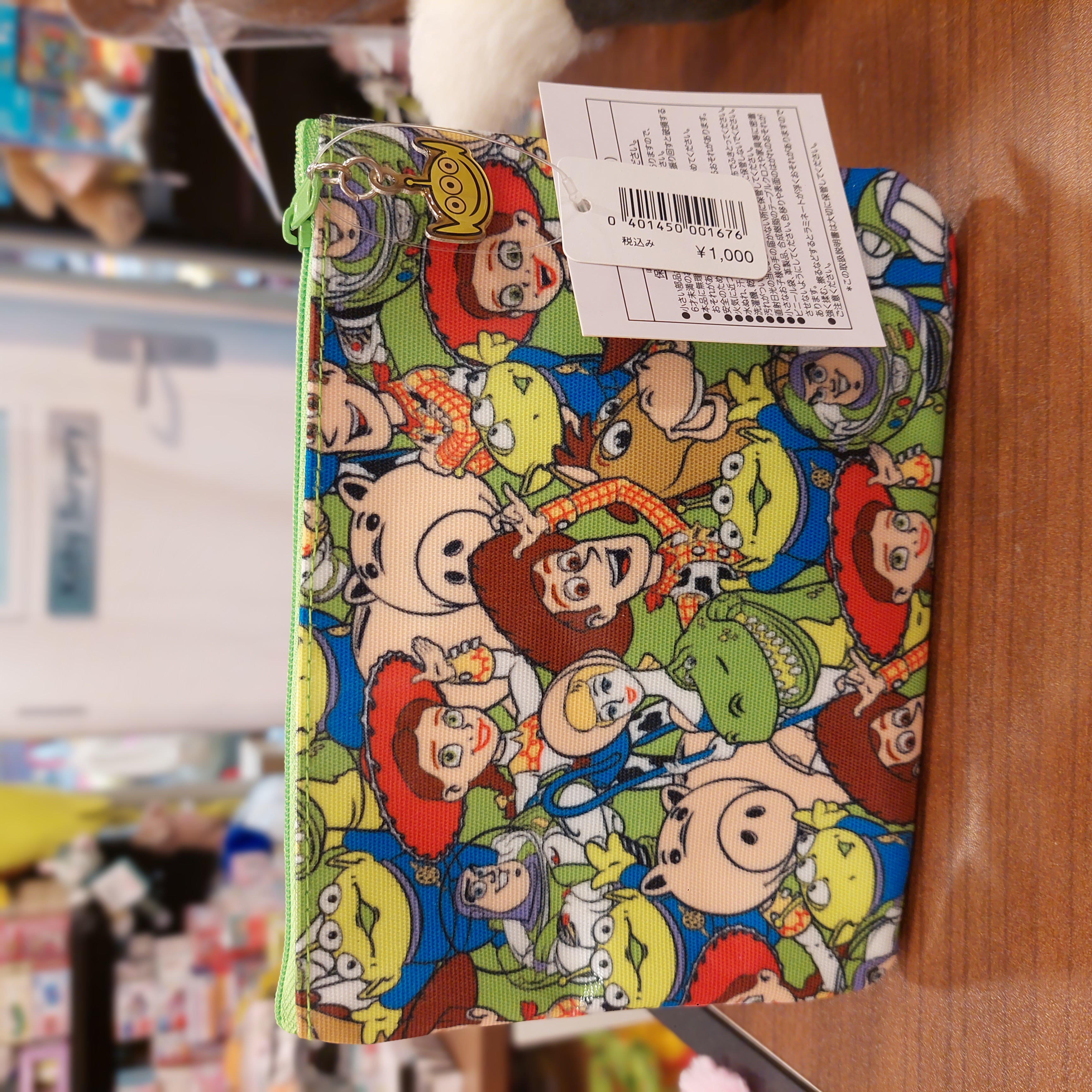 原裝日本 Disney Toy Story 玩具總動員 筆袋 化妝袋