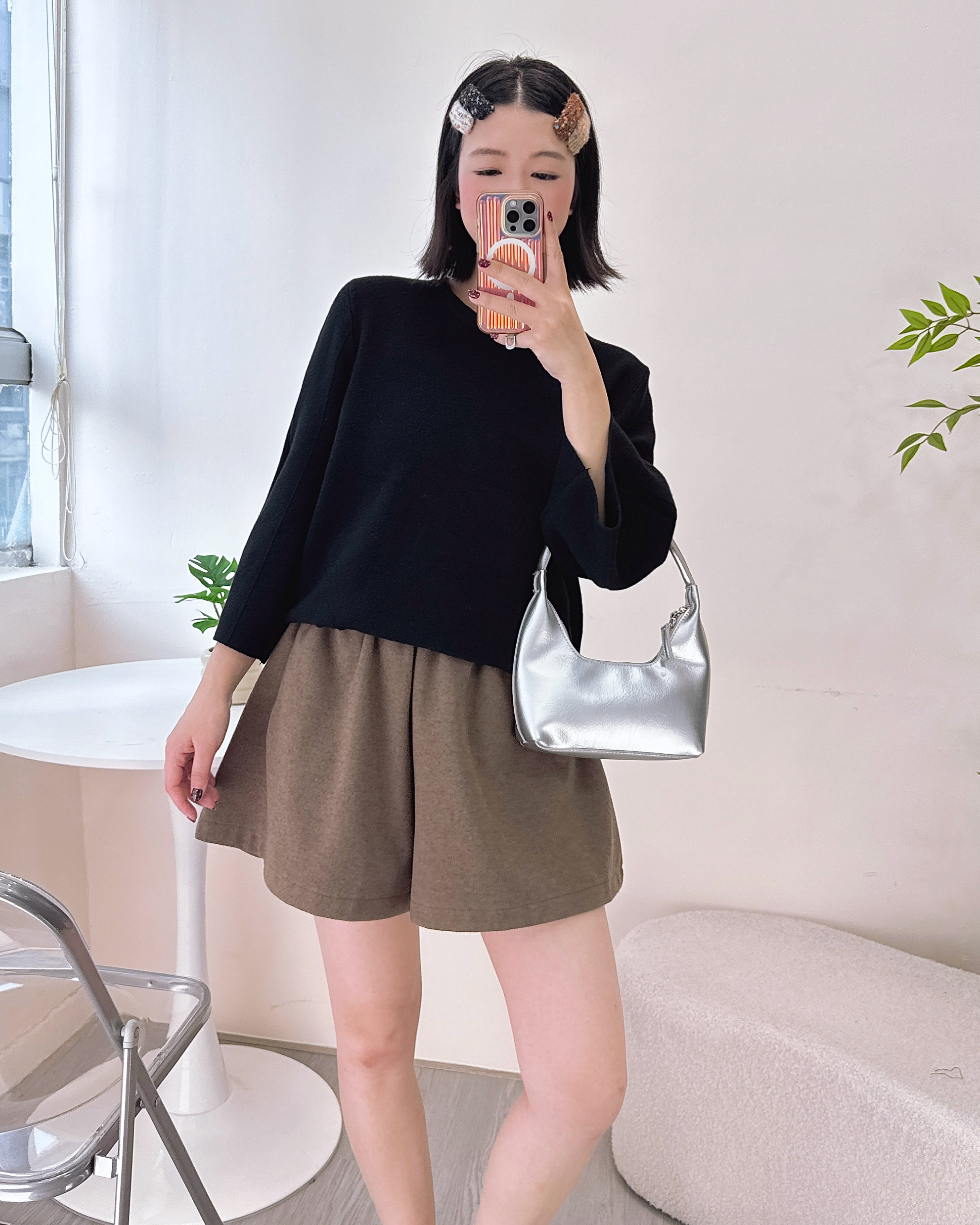 ESP-無感棉花糖軟針織上衣 3色