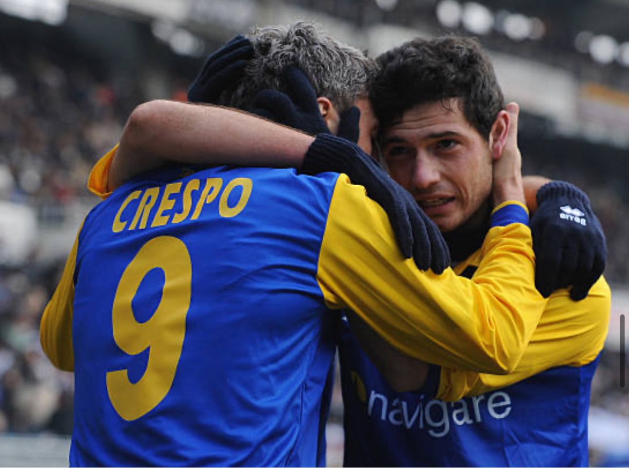 Parma 10/11 away shirt #9 Crespo 