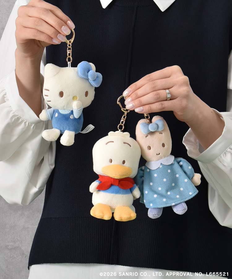 日本預訂📍日本限定Bleu Bleuet x Sanrio系列 - 公仔吊飾