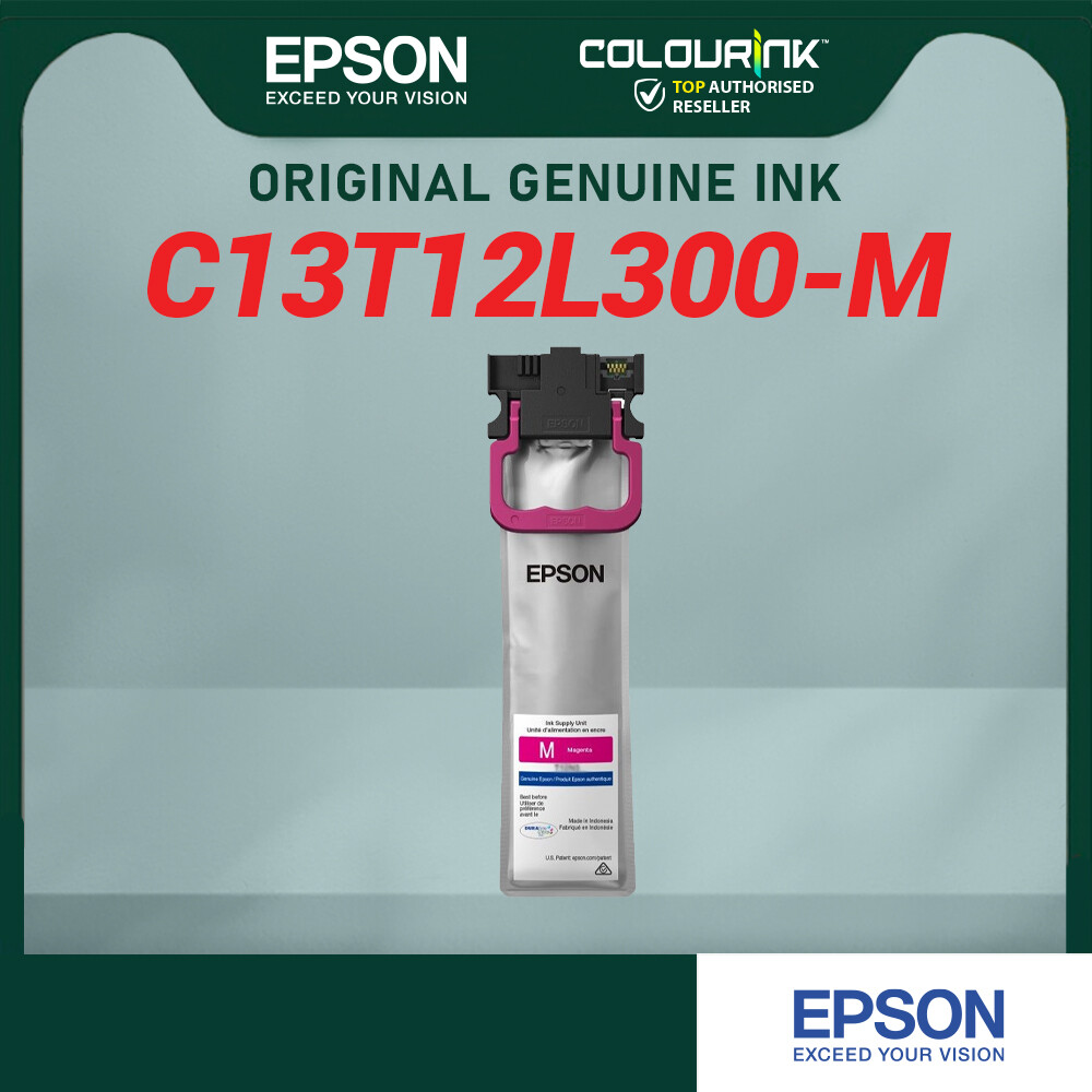 EPSON C13T12L100 C13T12L200 C13T12L300 C13T12L400 Original Low Cap Ink Catridge EM-C800