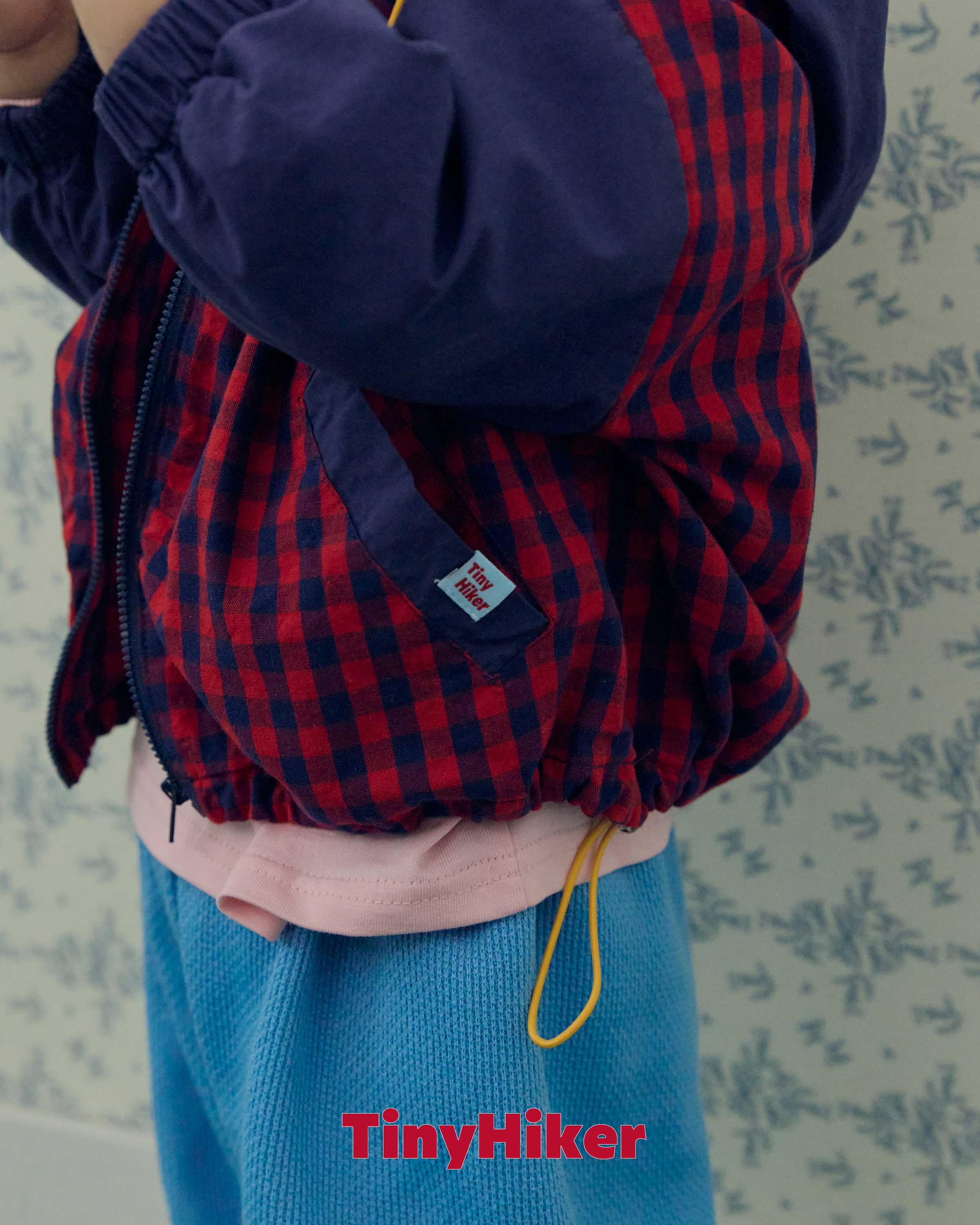 Tiny |  Pposik Check Hoodie Jumper