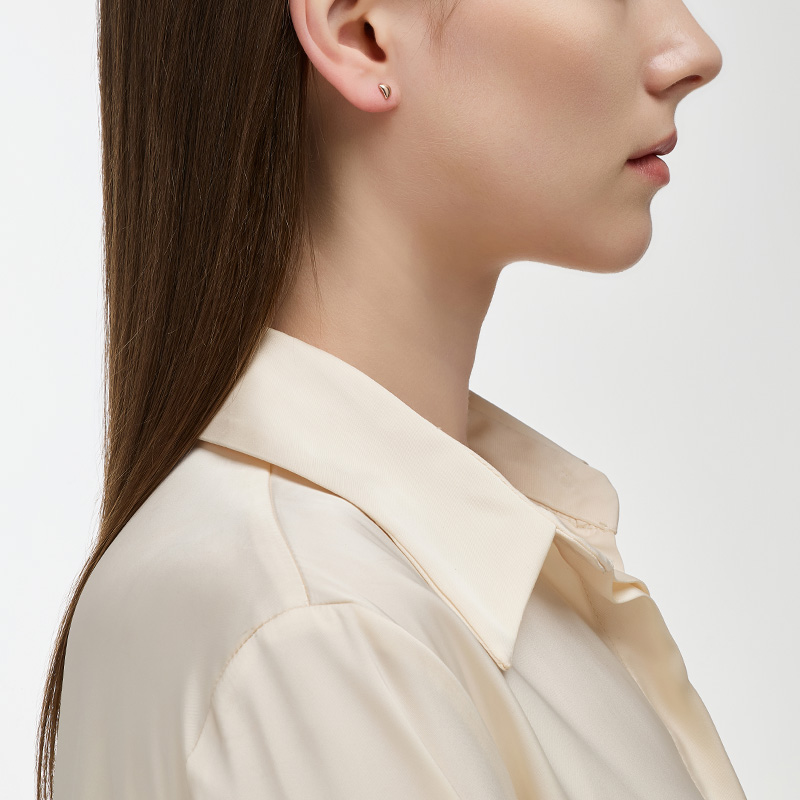 DIDIER DUBOT Miss Doux 14K玫瑰金耳環 (JDRERYS01XX)