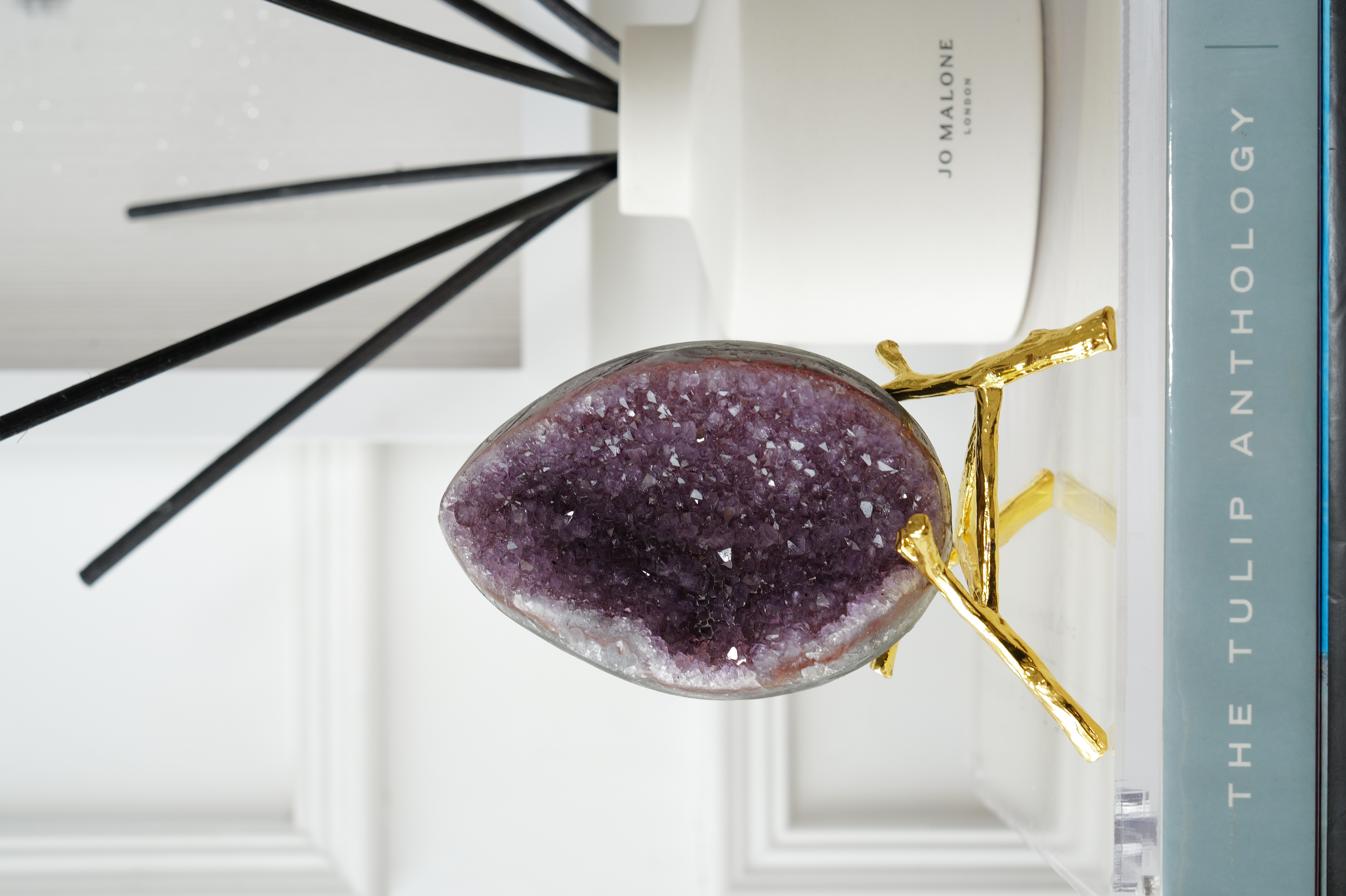 ༒10.2cm瑪瑙邊香芋柴紫水晶蛋༒  AM5001C2JGmf1-RA27*5EN