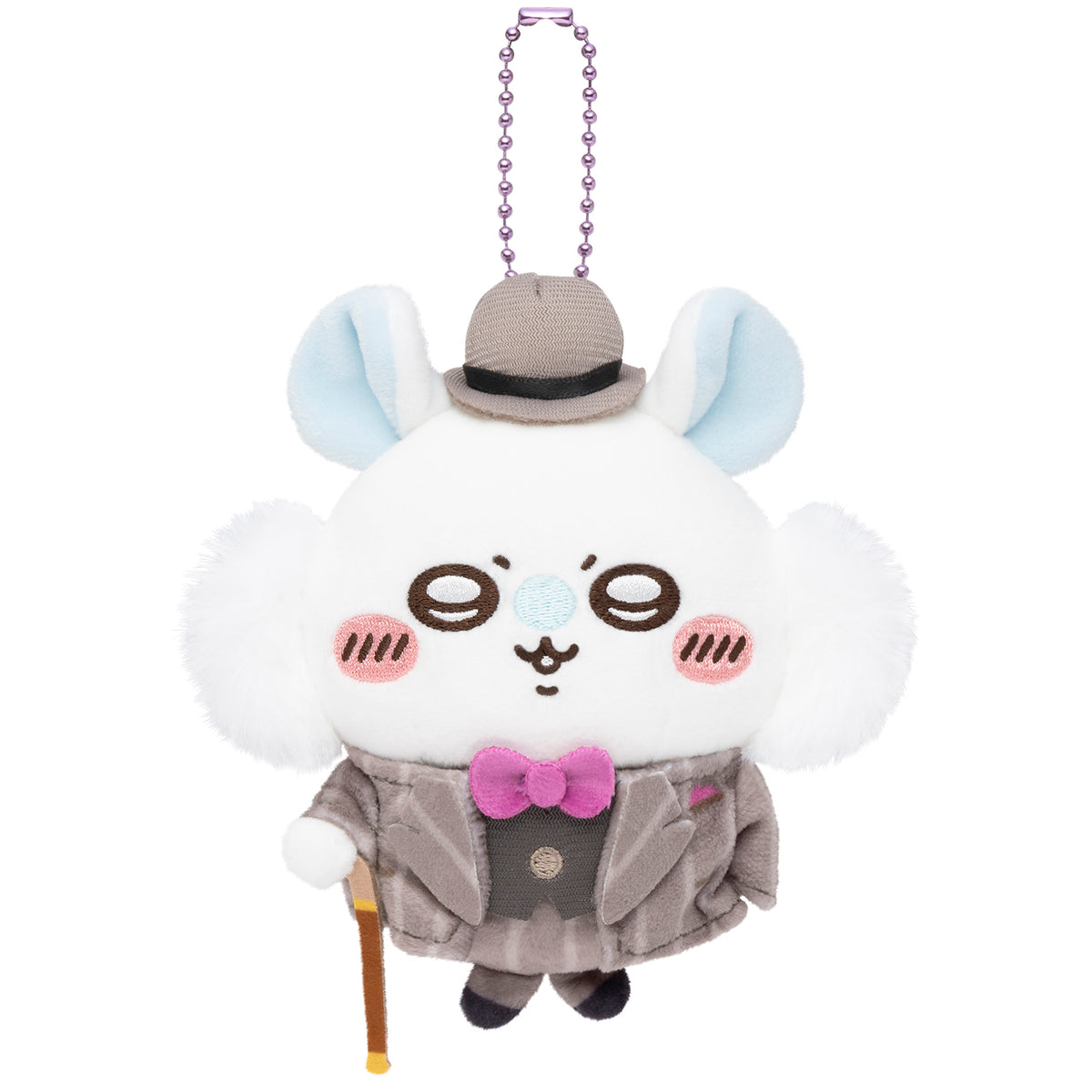 現貨｜Chiikawa ちいかわ 飛鼠 Momonga 小樽限定 MOGUMOGU本舖限定 日版 復古風格 毛公仔 吊飾 掛件 (398868)
