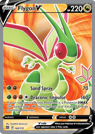 Pokemon TCG Brilliant Stars - Flygon V-164/172