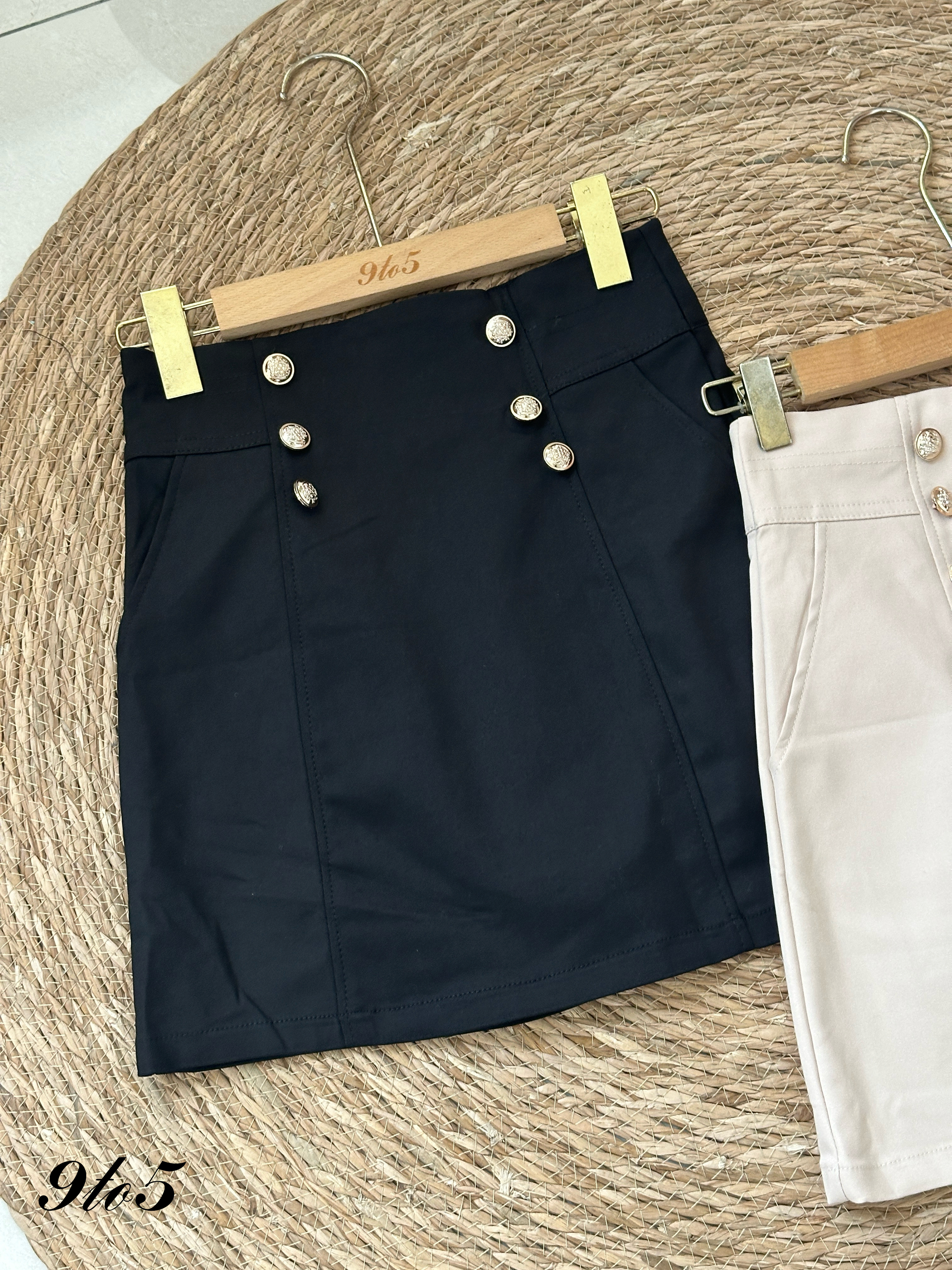 S1836 A Line Short Skirt - 4 Colors 