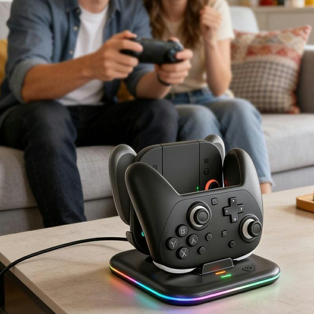 SW2 IPLAY Switch 2 Pro / Switch 2 Joy-Con 手掣充電座 Joy-Con Grip Pro Controller Charging Base (HBS-2872) SW2-0338