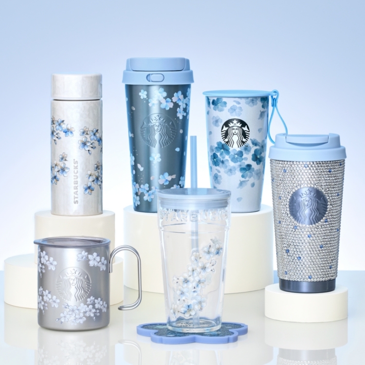 🎀【預訂】 Starbucks JP Sakura 💙2026 Collection 不鏽鋼保溫杯473ml