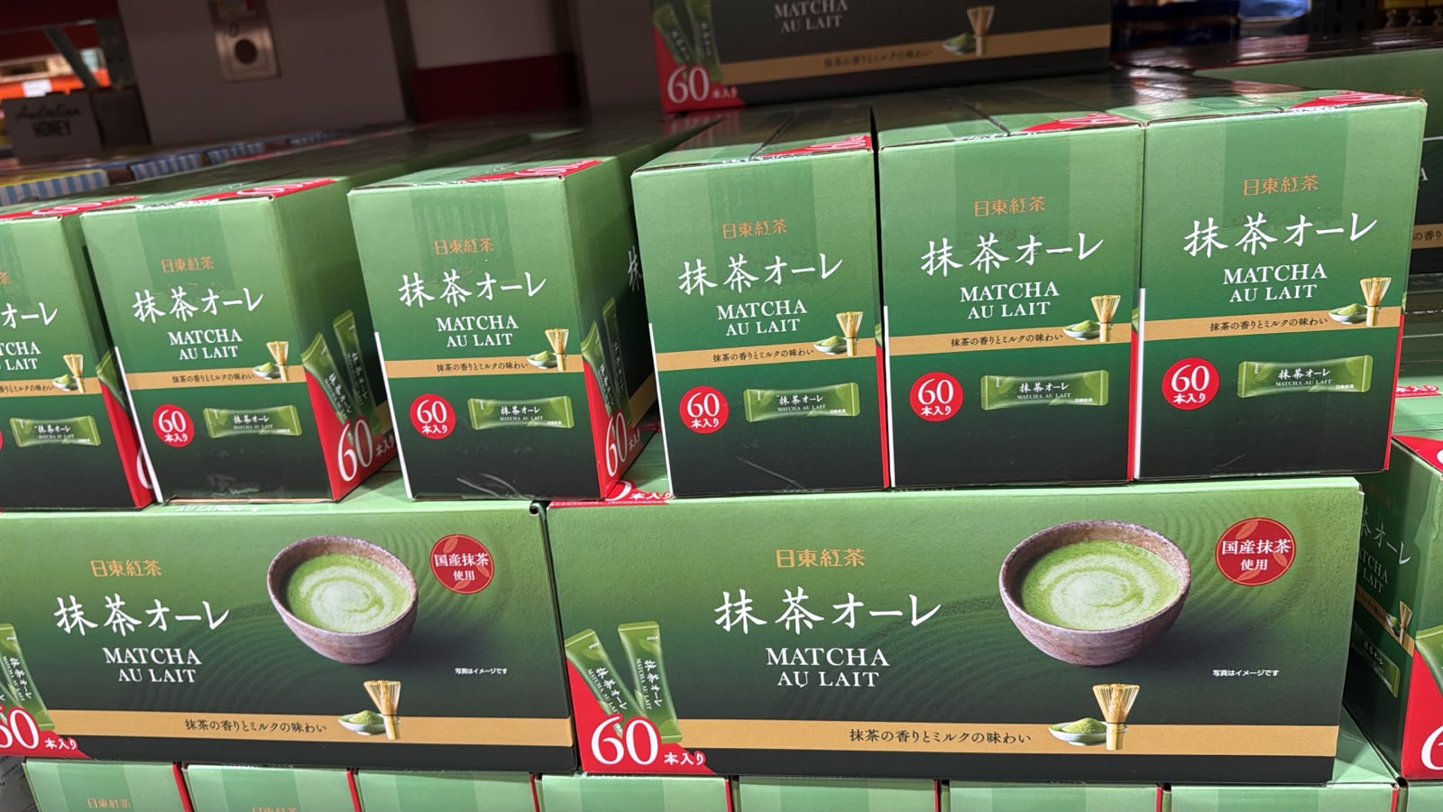 日本 Costco 日東紅茶 宇治抹茶 Ole 60 條入
