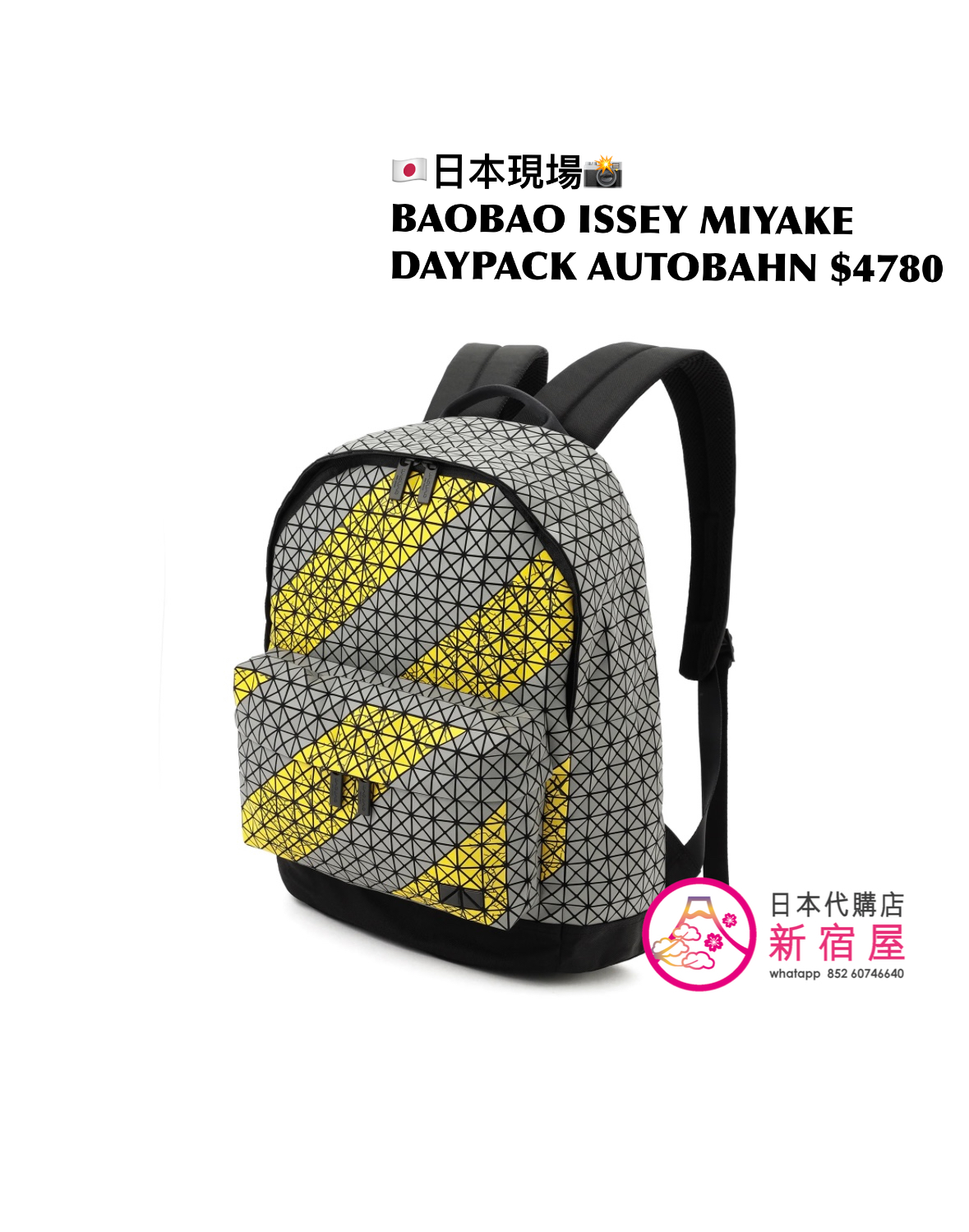 BAOBAO ISSEY MIYAKE DAYPACK AUTOBAHN