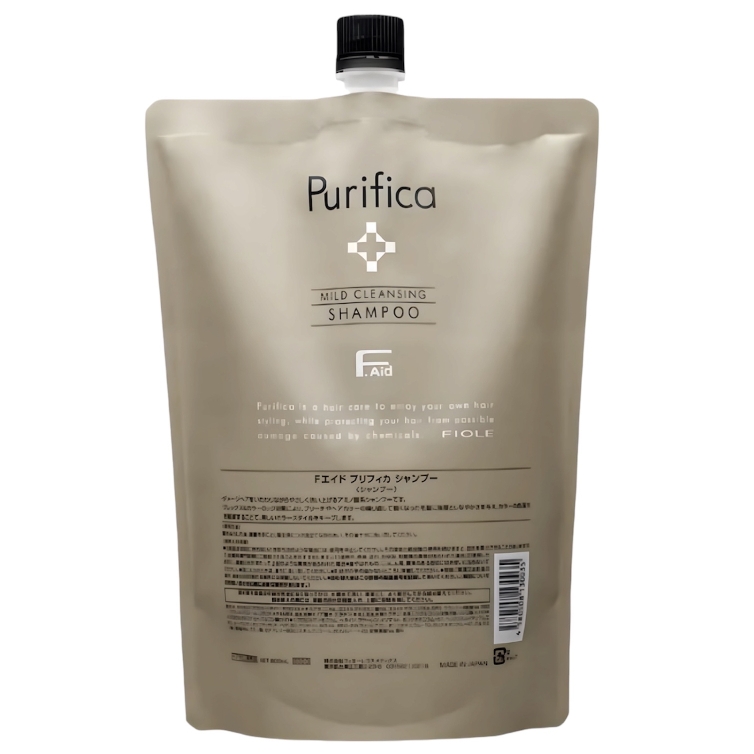 FIOLE F.AID PURIFICA Mild Cleansing Shampoo 輕潤溫和清潔洗頭水補充裝 800ml 