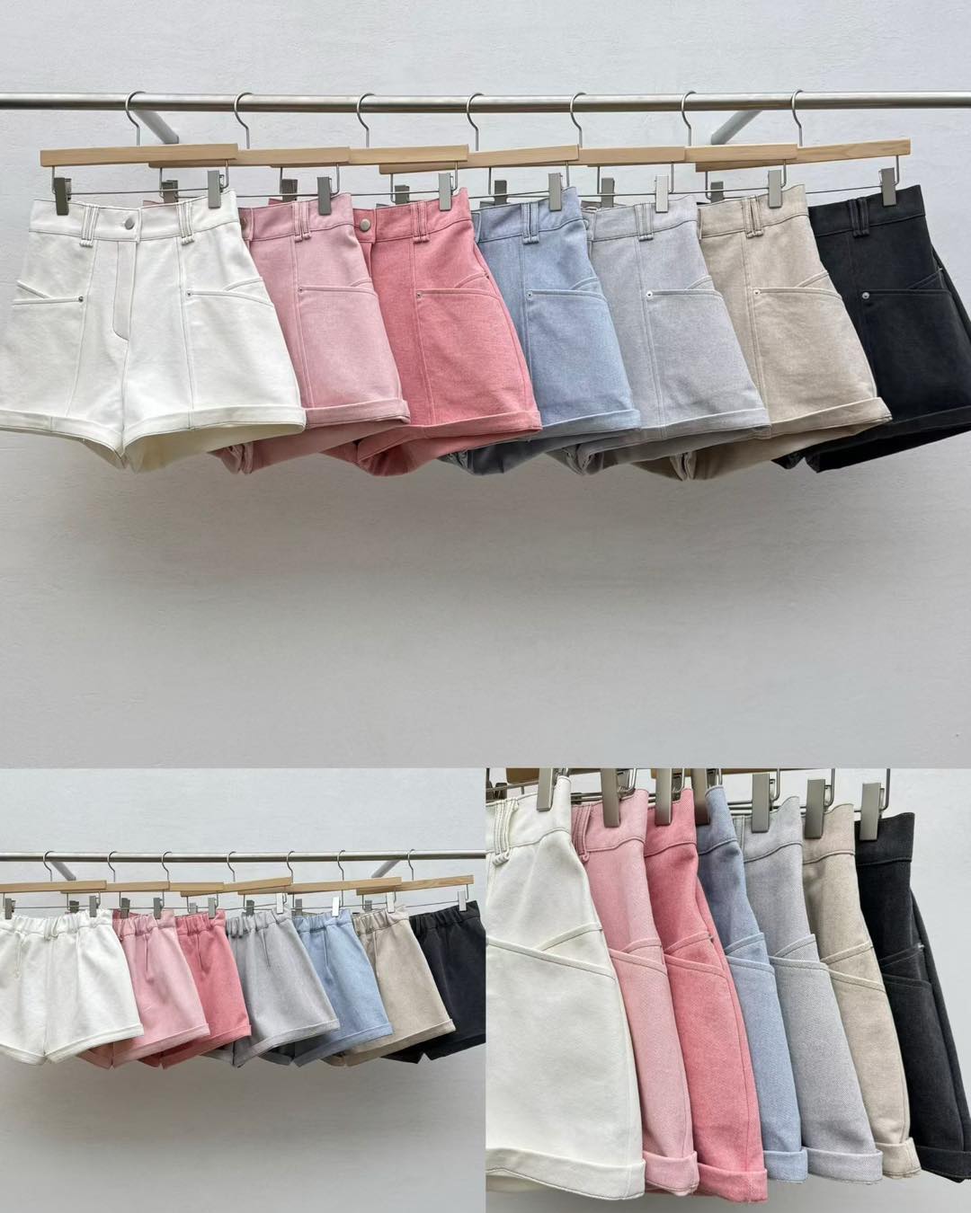 皇牌明線邊短褲