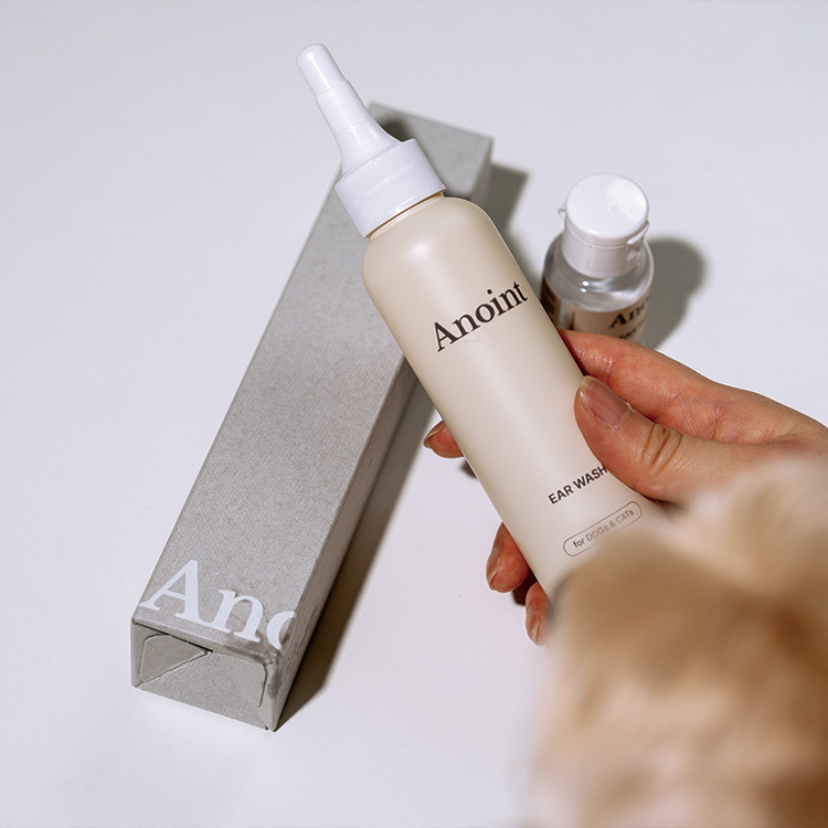 韓國 Anoint｜水感舒敏潔耳液 Ear Wash 120ml｜貓犬適用 洗耳水