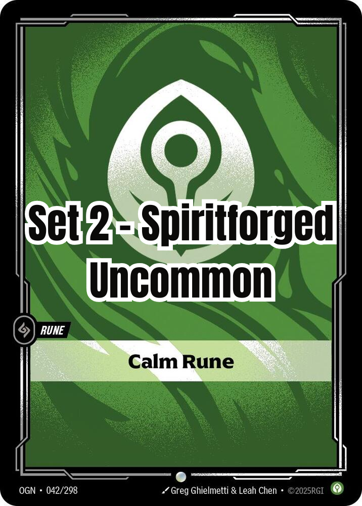Spiritforged - Uncommon - Clam Rune (Set 2)