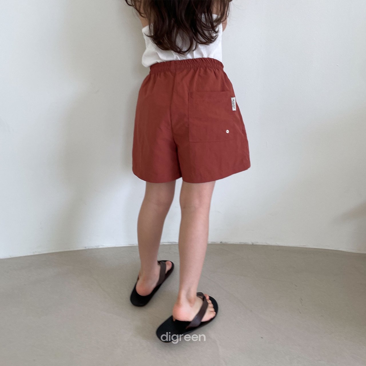 Digreen | eyelet swim pants 