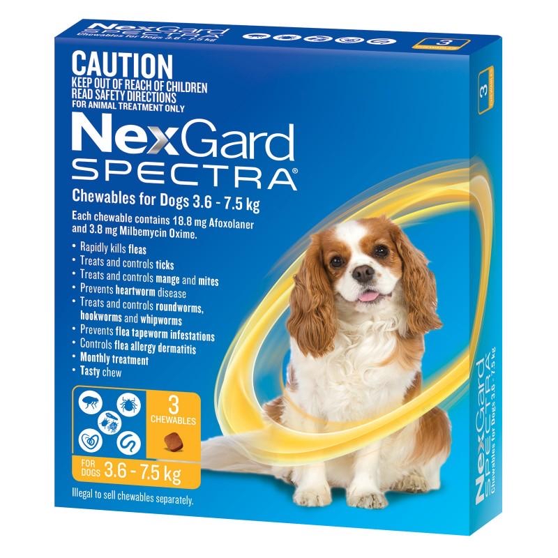 NexGard SPECTRA全方位驅蟲咀嚼片 (3粒裝)
