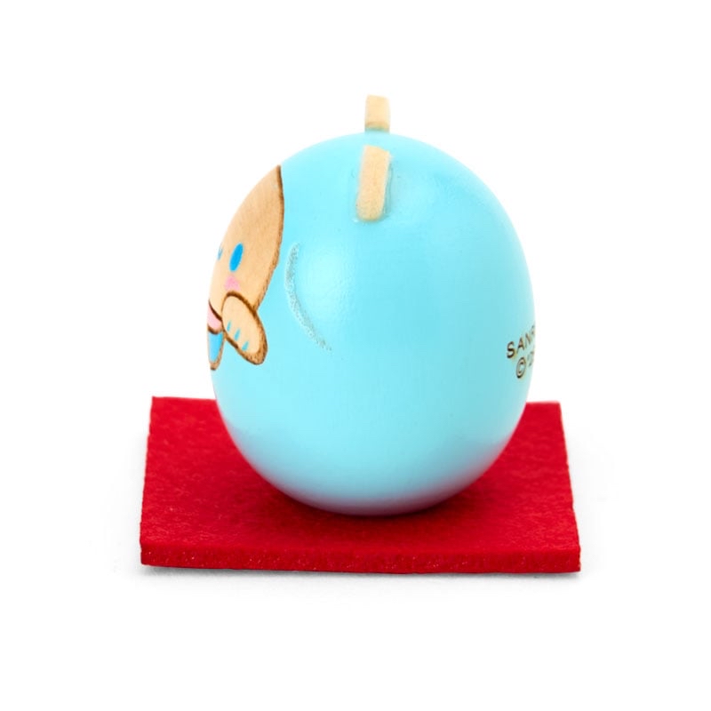 日本製造 限定版卯三郎 全人手木製 達摩擺設