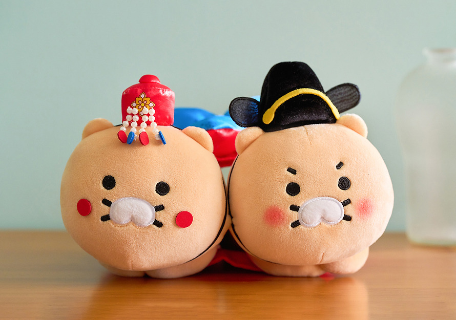 春植 韓式 結婚公仔