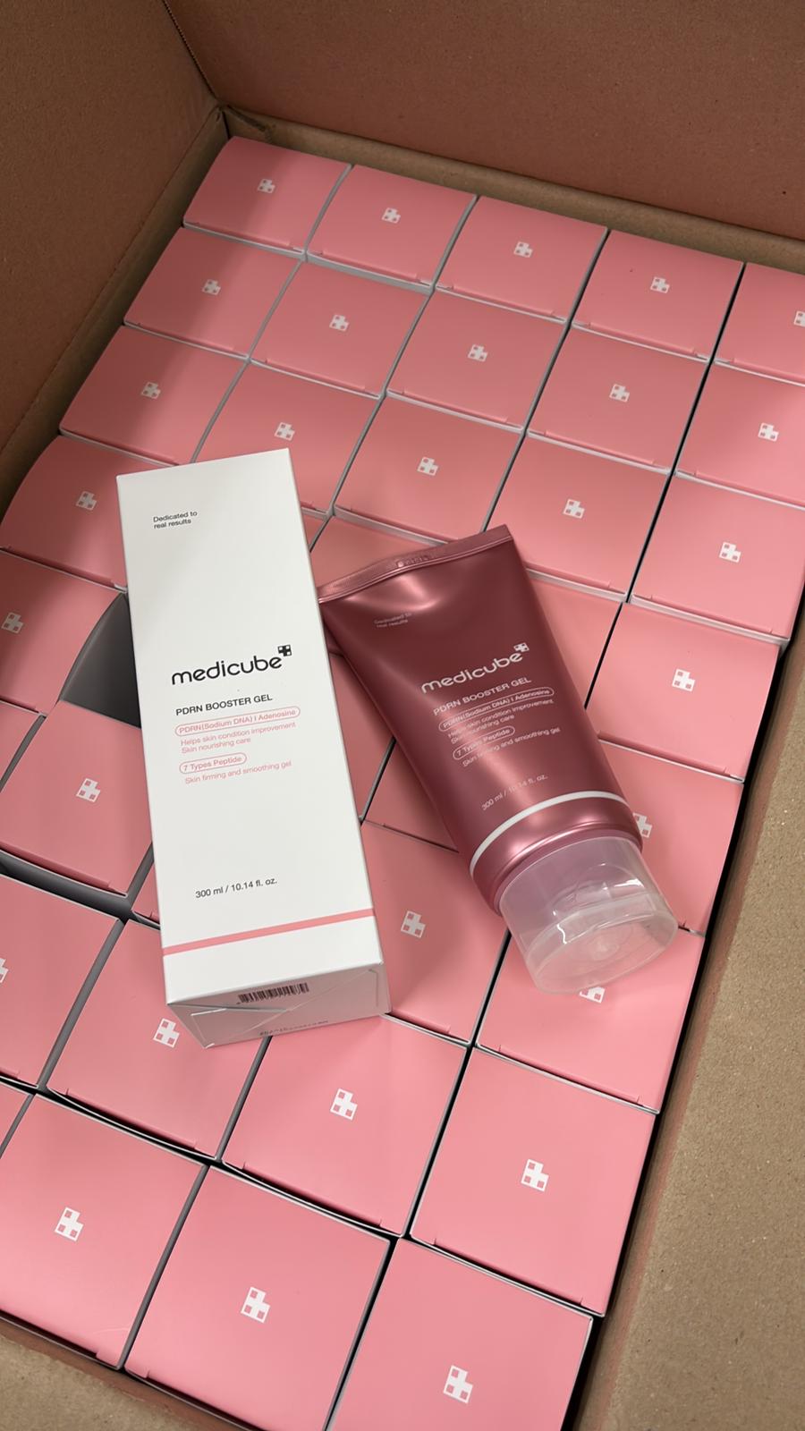 韓國MEDICUBE AGE-R PDRN BOOSTER GEL高純度PDRN導入凝膠啫喱300ML  (現貨品)