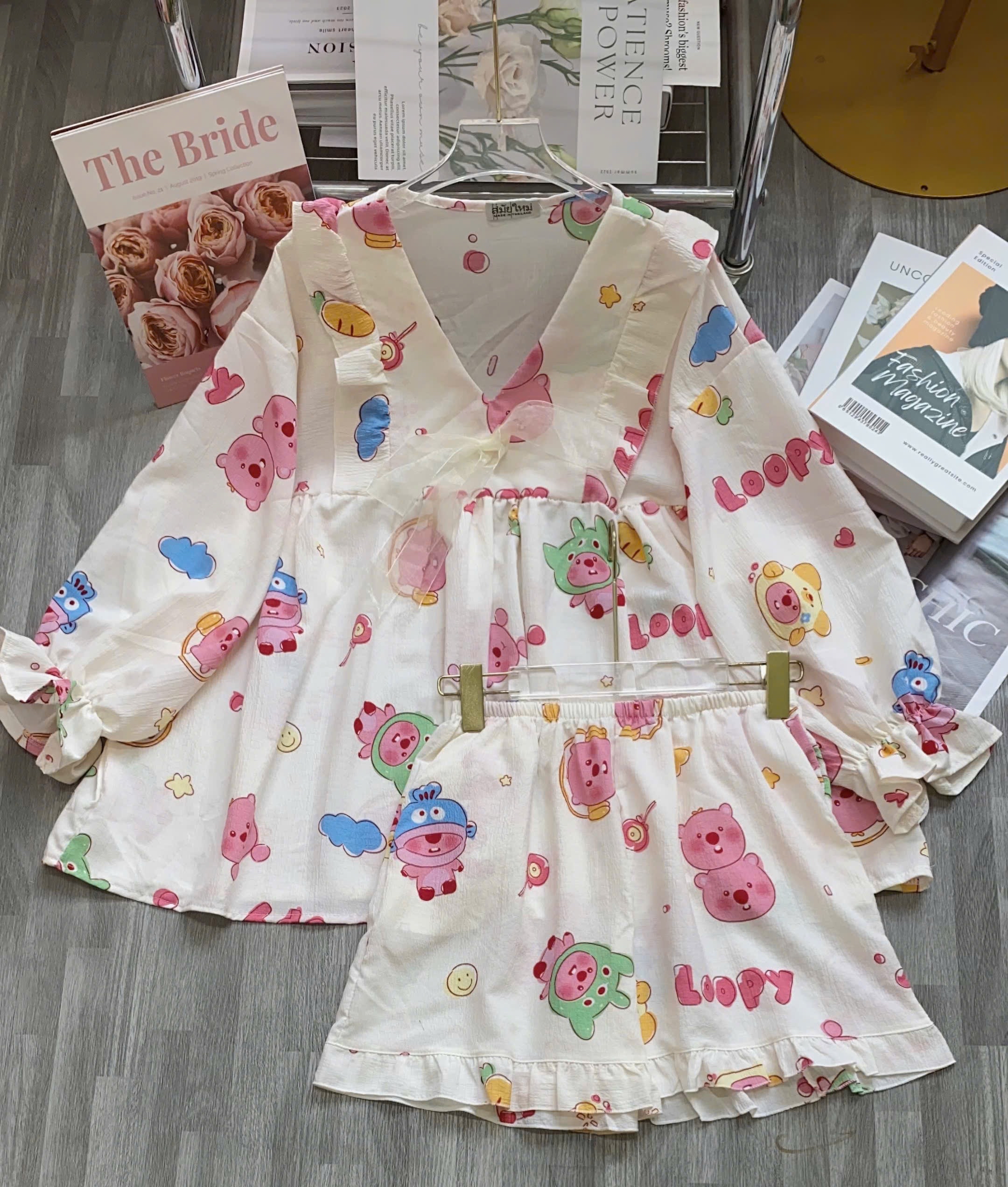 幸運熊睡衣套裝