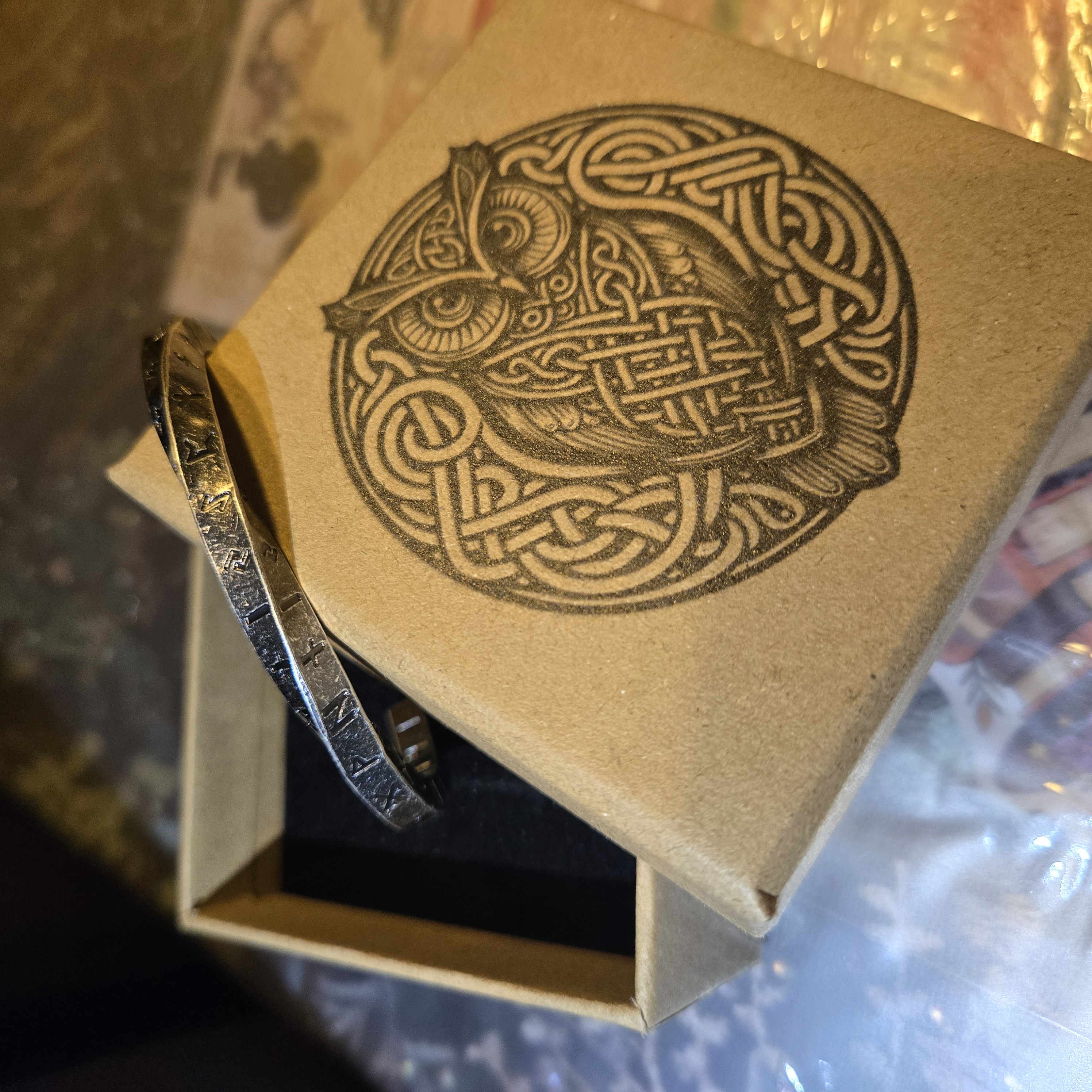 維京戰手鐲莫比烏斯復古盧恩符文手鐲 Viking War Bracelet Mobius Retro Rune Bracelet