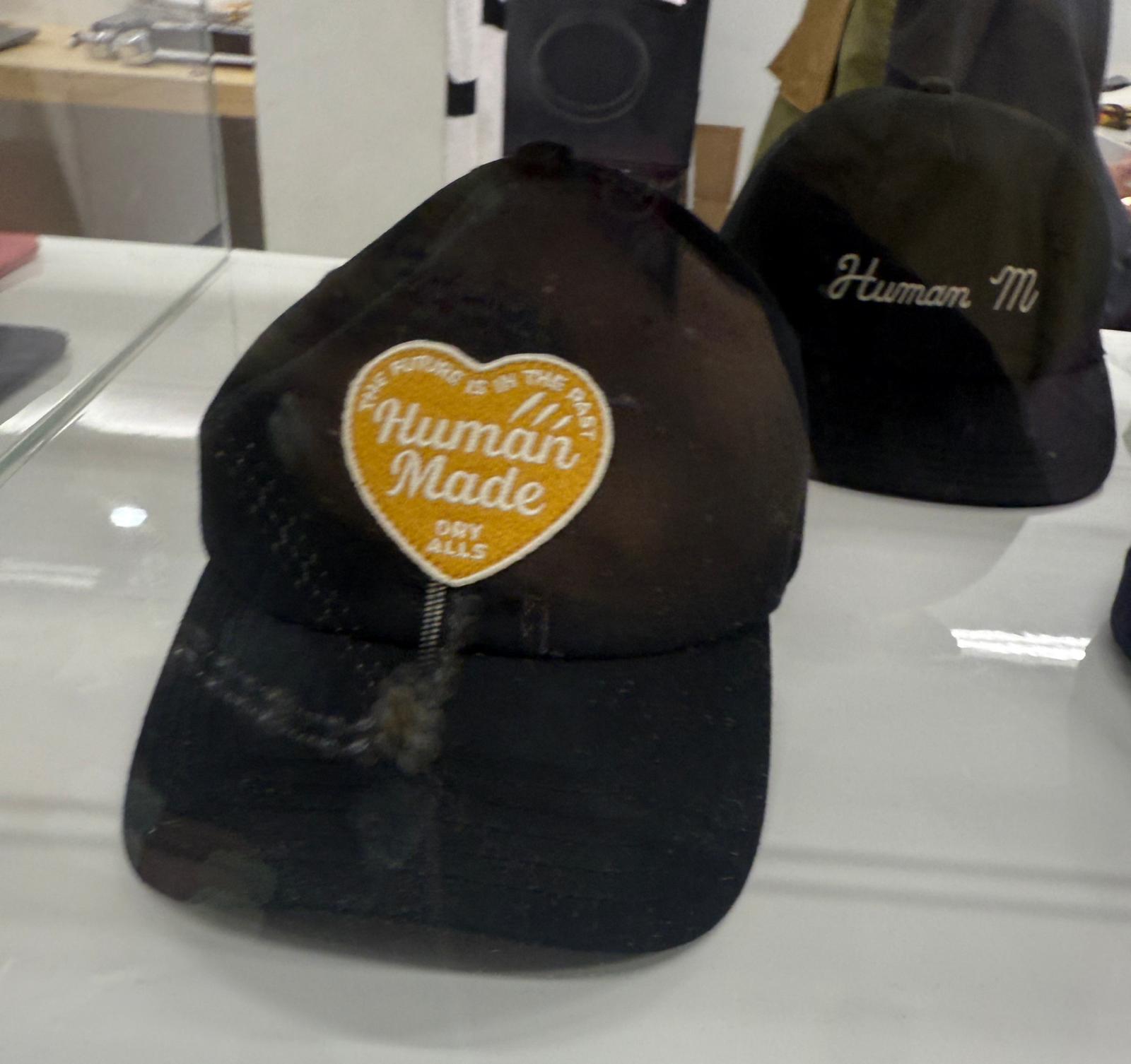 Human made 心心cap white