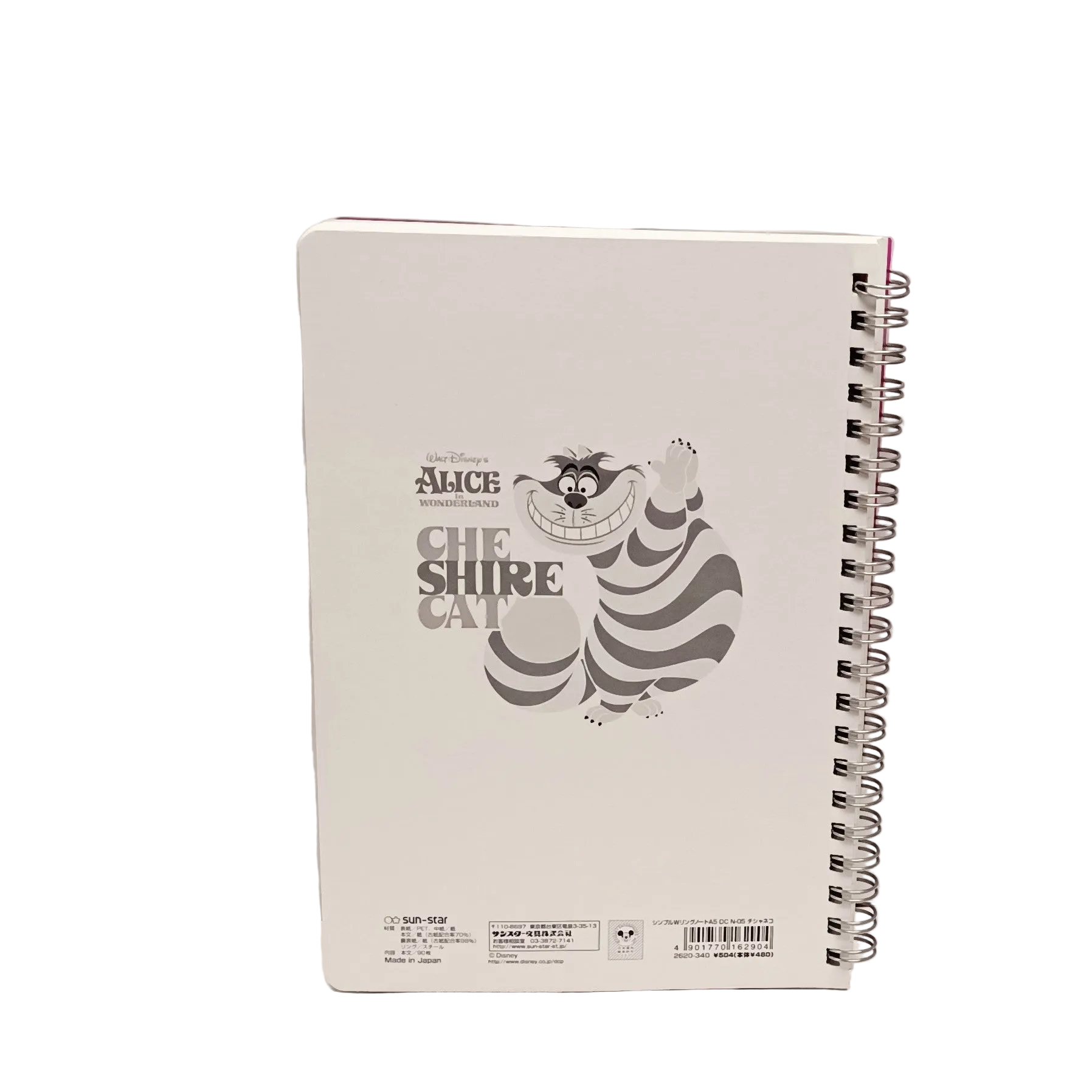 A5線圈橫線筆記本 Cheshire Cat   (2620-340)