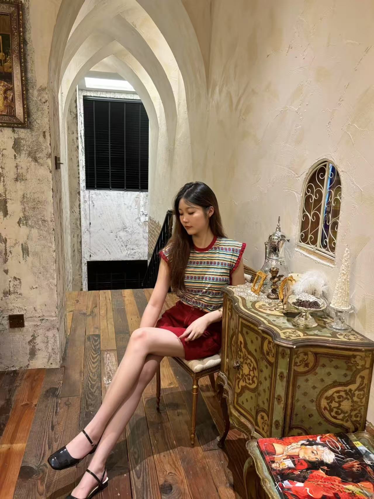 ST214小众印花套装