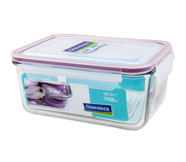 MCRB-190N/(Y)韓國長形玻璃盒1900ml