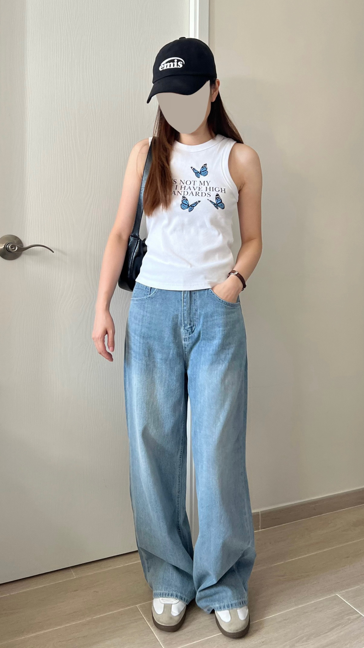 Y2K韓妹蝴蝶背心 現貨